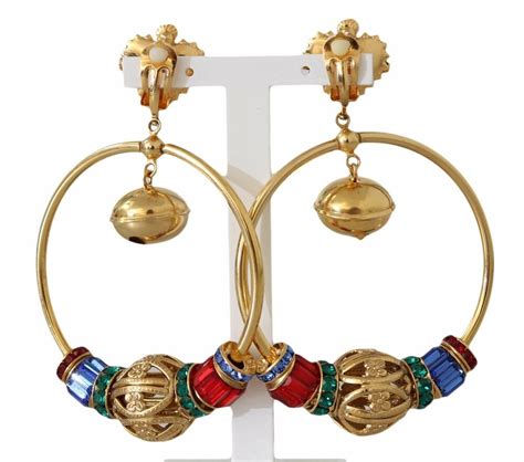 dolce gabbana earrings ebay|dolce and gabbana earrings sale.